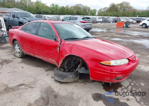 2003 Oldsmobile Alero Gl1 из США, поврежденный, VIN 1G3NL52F63C321300